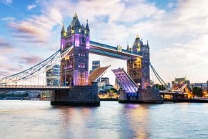 Tower Bridge à Londres
