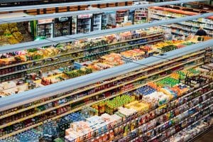 Rayons de supermarché